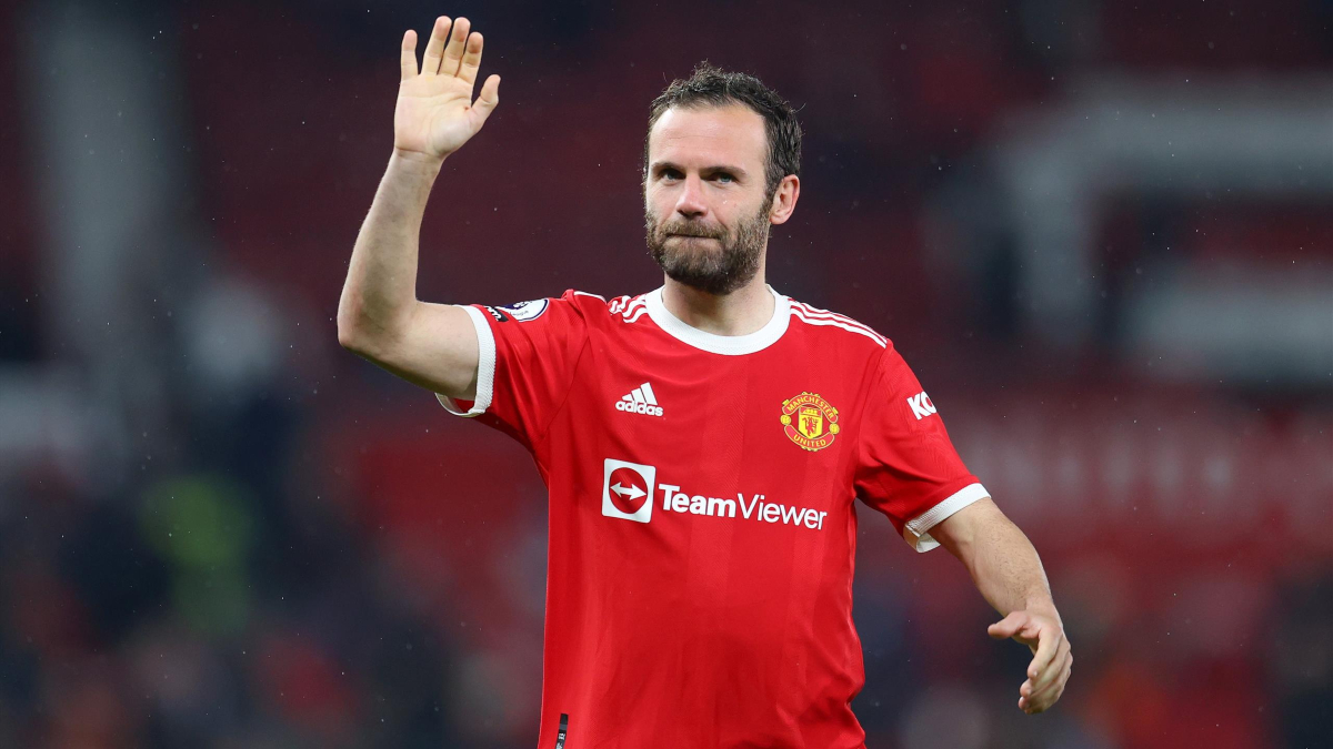 Juan Mata in action for Manchester United